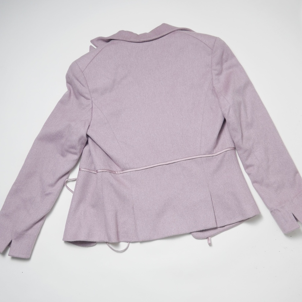 Kay Unger New York Vintage Wool Blazer Dusty Pink - Picture 3 of 4